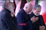 لحظه متفاوت وداع قالیباف و عراقچی با رهبر شهید