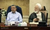 تصاویر پربازدید از جلسه مشترک جلیلی و احمدی‌نژاد