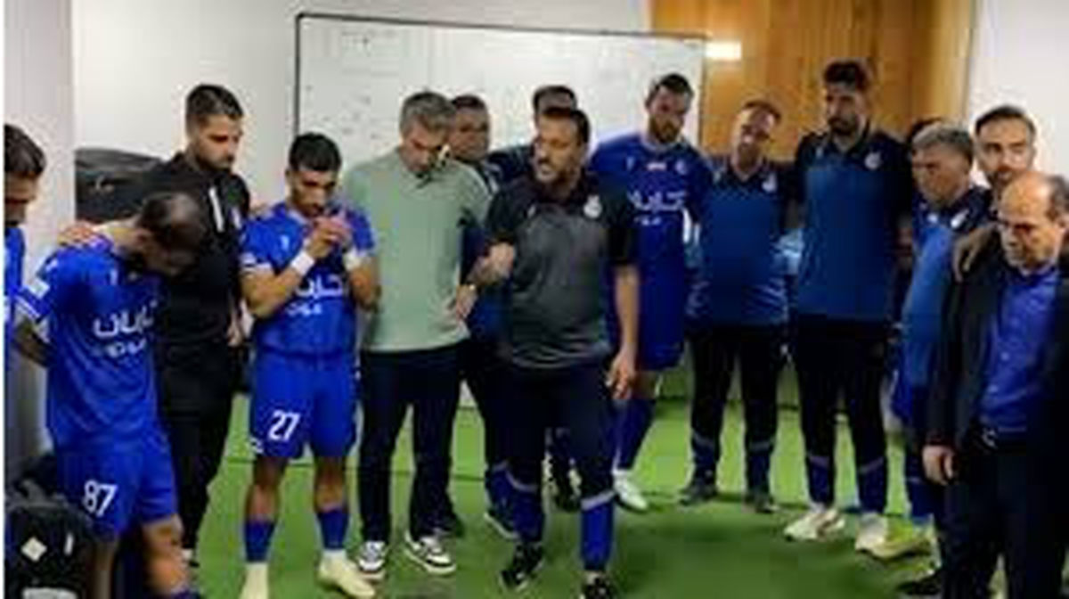   جو فوق‌العاده رختکن استقلال، پیش از فینال حذفی 