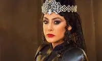 تصاویر تازه از آزاده صمدی با یک لباس حماسی