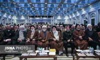 عکس جدید از فرزند ارشد رهبر انقلاب در یک مراسم