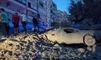 آثار شوکه‌کننده موشک‌ سنگرشکن اسرائیل در لبنان