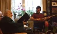 ویدئوی دیده نشده از شعرخوانی هوشنگ ابتهاج