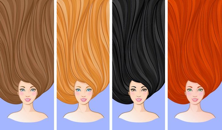 رنگ موی زنان چه پیامی درباره شخصیت آن ها به مردان می دهد؟