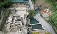 کشف مارهای 2 هزارساله در زیر حمام مقدس