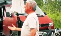 آوازخوانی علیرضا خمسه در پشت صحنه «استخر»