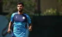 ستاره استقلال بازی با مس را از دست داد!