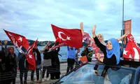 تجمع طرفداران اردوغان در استانبول