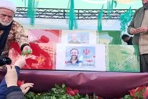 تصاویر توجه‌برانگیز از مراسم تشییع علی لاریجانی 