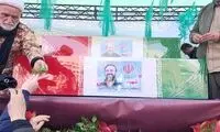 تصاویر توجه‌برانگیز از مراسم تشییع علی لاریجانی 