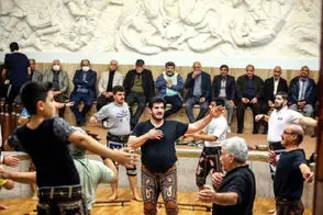 ویدئو معنادار از رسول خادم در یک زورخانه