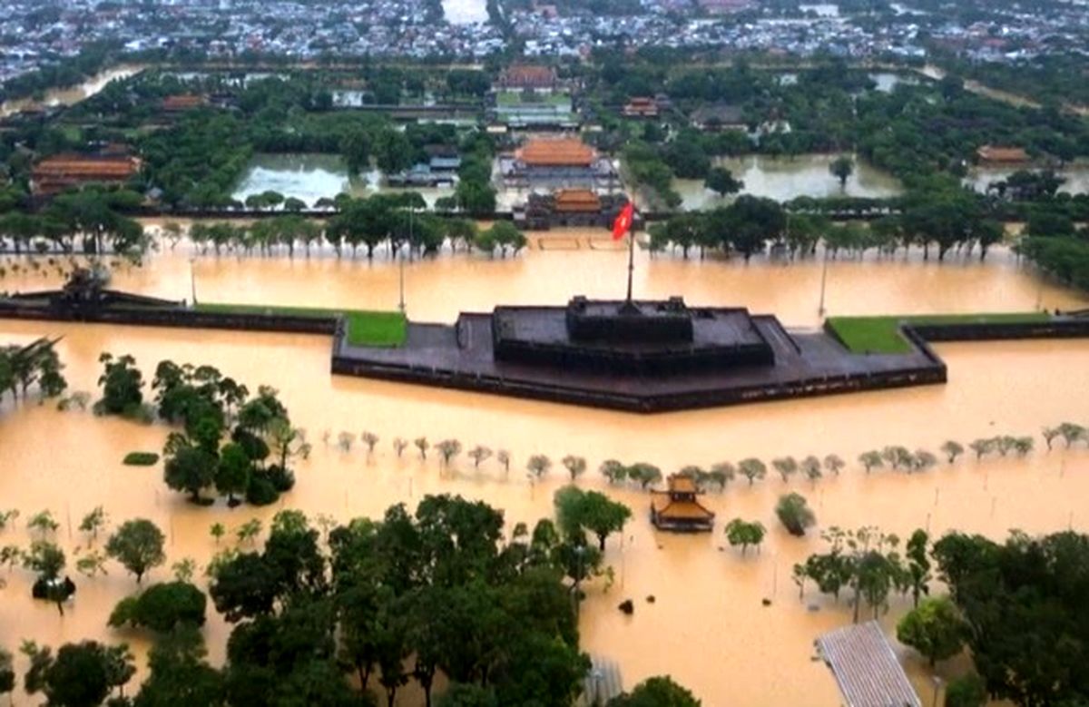یک شهر در ویتنام غرق شد!