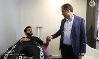 ملاقات خطیر با ستاره مصدوم  استقلال