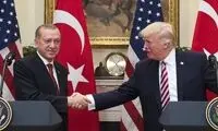 ترکی صحبت کردن ترامپ با افسران تشریفات ترکیه!