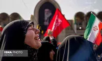 قاب پربازدید از عزاداری چند زن در مراسم وداع
