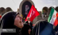 قاب پربازدید از عزاداری چند زن در مراسم وداع