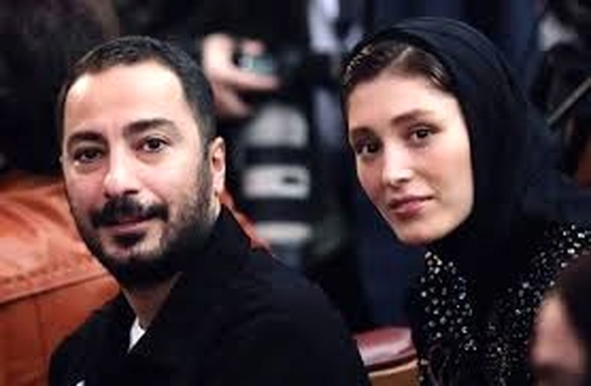   ژست‌های عاشقانه‌ فرشته حسینی و نوید محمدزاده مقابل عکاسان 