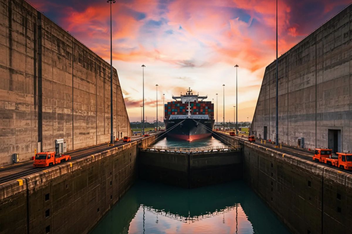 از نزدیک ببینید: عملیات حیرتانگیز باز شدن دروازههای کانال پاناما