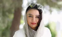 تیپ اروپایی همسر جواد عزتی در پشت صحنه!