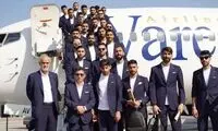 تیم ملی با بدرقه اهالی کیش راهی جام ملت‌ها شد