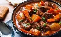 طرز تهیه خوراک گوشت ترکی؛ خوشمزه و مقوی