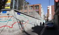 تصاویری از متفاوت‌ترین کوچه در تهران 