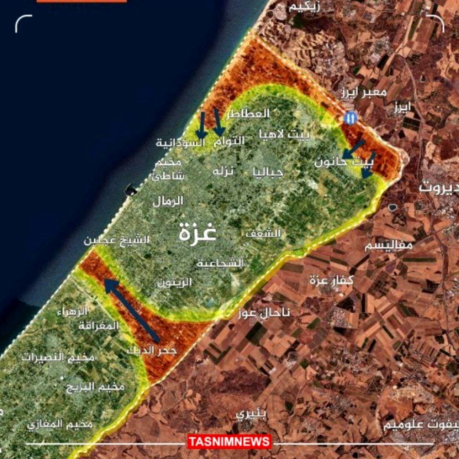 تهدید توخالیِ اسرائیل برای حمله به یک شهر دور از دسترس غزه
