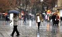 باران شدید، کاهش دما و طوفان در این استان‌ها
