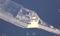 پیام مستقیم سپاه به ناو آمریکا در خلیج‌فارس
