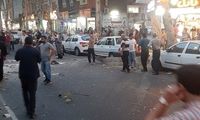 ساعاتی قبل انفجاری مهیب در رشت رخ داد
