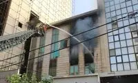 عکس پربازدید از زنان آتش‌نشان در صحنه عملیات