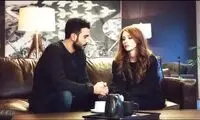 قاب عاشقانه و خانوادگی بازیگر جذاب عشق اجاره‌ای