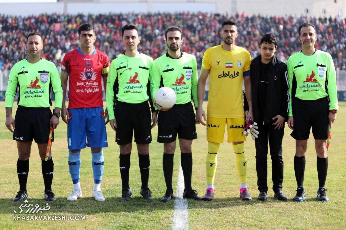 این داور شانس قضاوت دربی را از دست داد