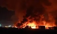 ویدیوی تازه از شدت انفجار در بندر شهید رجایی