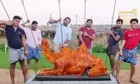 این 6 جوان، شتر کامل را در یک تنور کباب کردند!