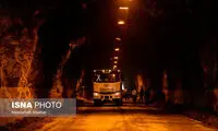 جاده چالوس بسته شد
