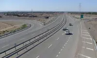 پل مواصلاتی در اتوبان تبریز - زنجان مورد حمله قرار گرفت