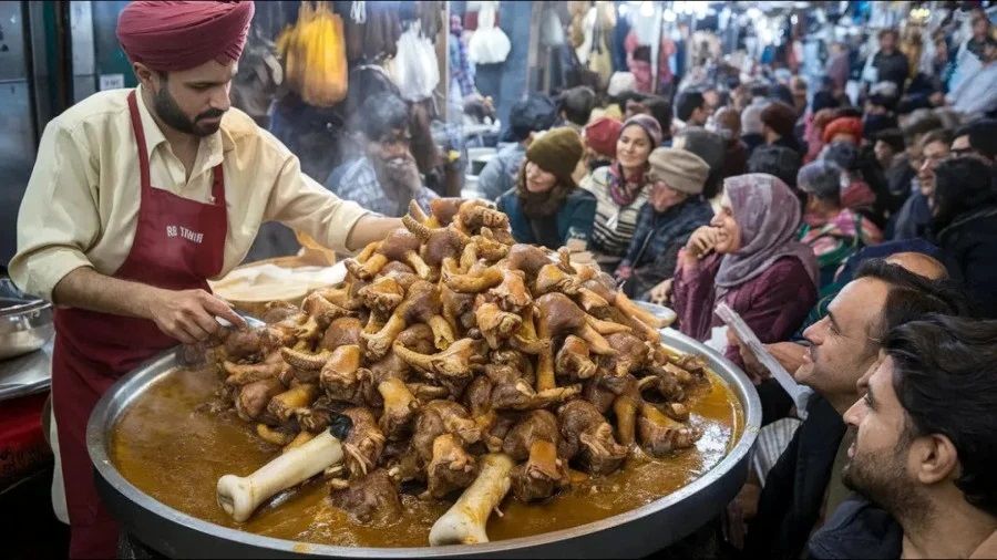 طرزتهیه محبوب‌ترین صبحانه خیابانی پاکستان