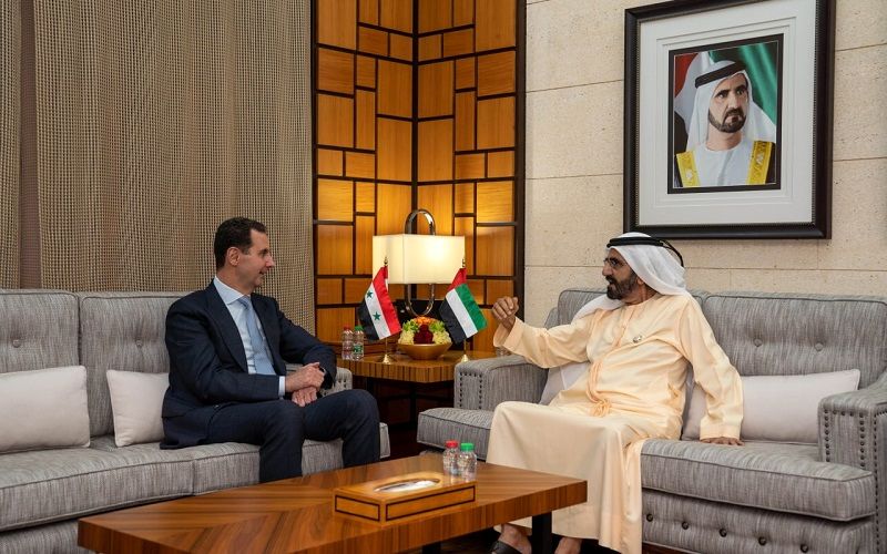 بشار اسد به امارات سفر کرد


