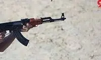 قابی خشن از زنان تفنگ به دست بغداد