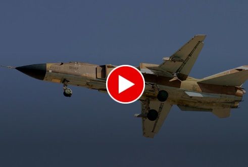 تصاویری از جنگنده تهاجمی سوخو فنسر ارتش ایران