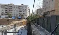 ویدئویی از سقوط ترسناک جرثقیل در مرزداران