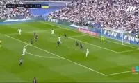 لحظه گل دوم رئال به بارسلونا 