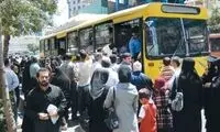 تصاویری از برخورد شدید اتوبوس با یک مسجد در اصفهان