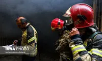 نجات ۱۲ نفر از آتش خانه‌ای در جنوب تهران 
