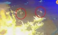 دو خرابکار هنگام آتش زدن یک دفتر سوختند!