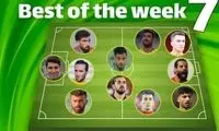تیم منتخب هفته هفتم لیگ برتر
