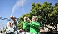 تصاویر جشن فارغ التحصیلی خاص دختران فلسطین