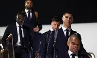 ورود رونالدو و همبازیانش به قطر 
