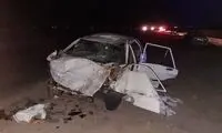 تصادف وحشتناک و زنجیره‌ای در جاده تربت‌جام